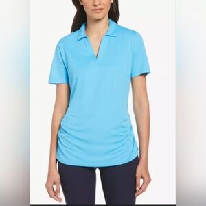Pgatour Airflux Women's Short Sleeve Golf Polo Shirt Size M